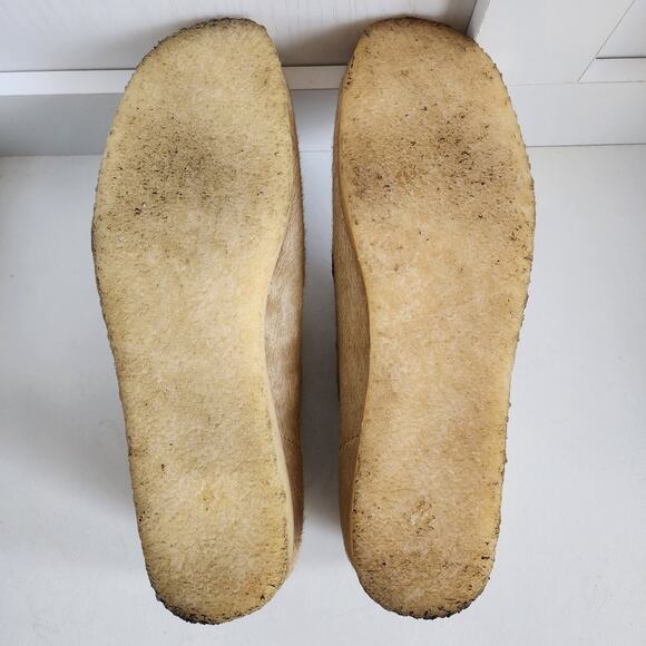 Clarks Originals Wallabee Fur Slip On Casual Shoe Maple Hair- Men's 12- 26173635 - Picture 9 of 12